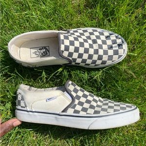 CHECKERED VANS | Size 9